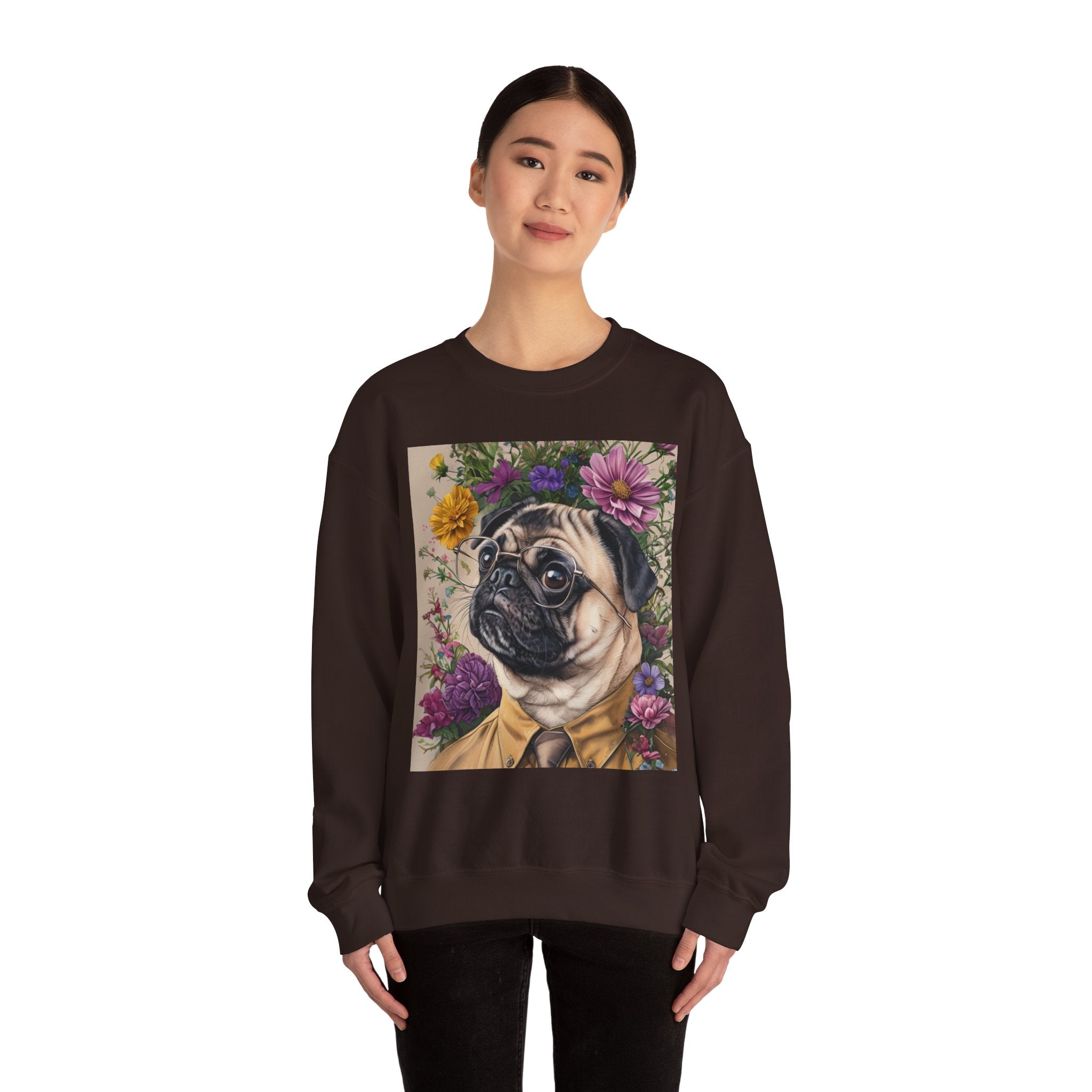 The Office Dwight Pug Crewneck Sweatshirt