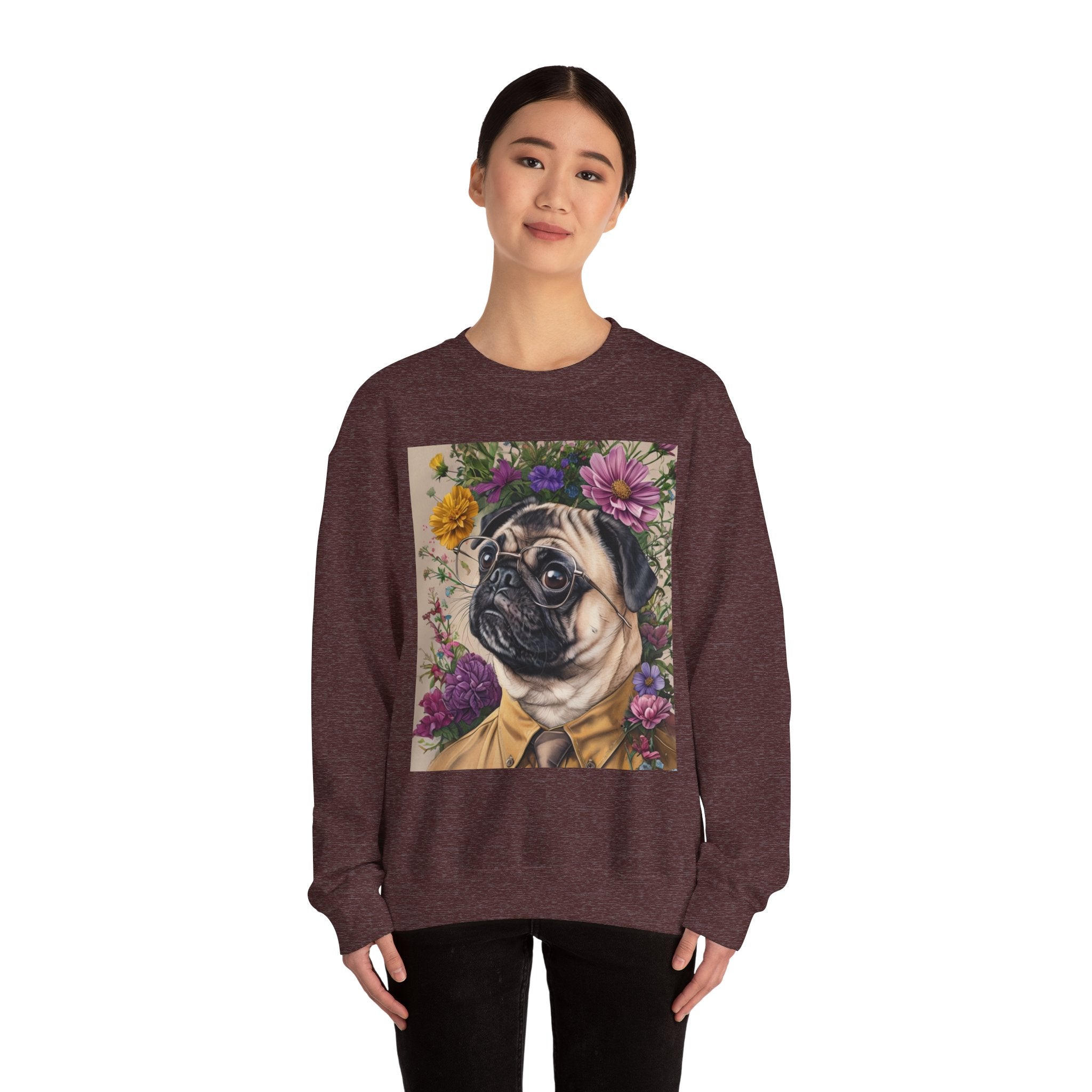 The Office Dwight Pug Crewneck Sweatshirt