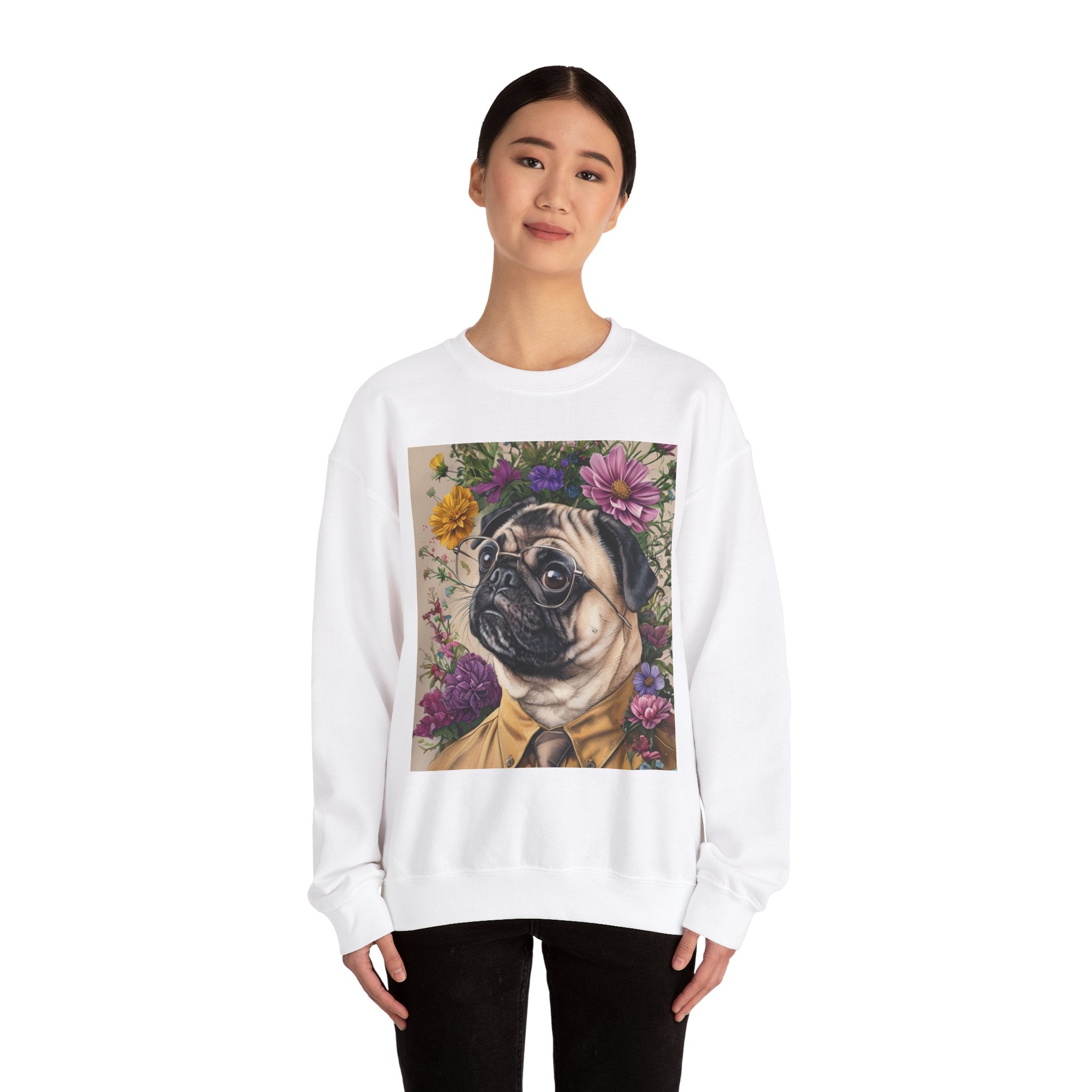 The Office Dwight Pug Crewneck Sweatshirt