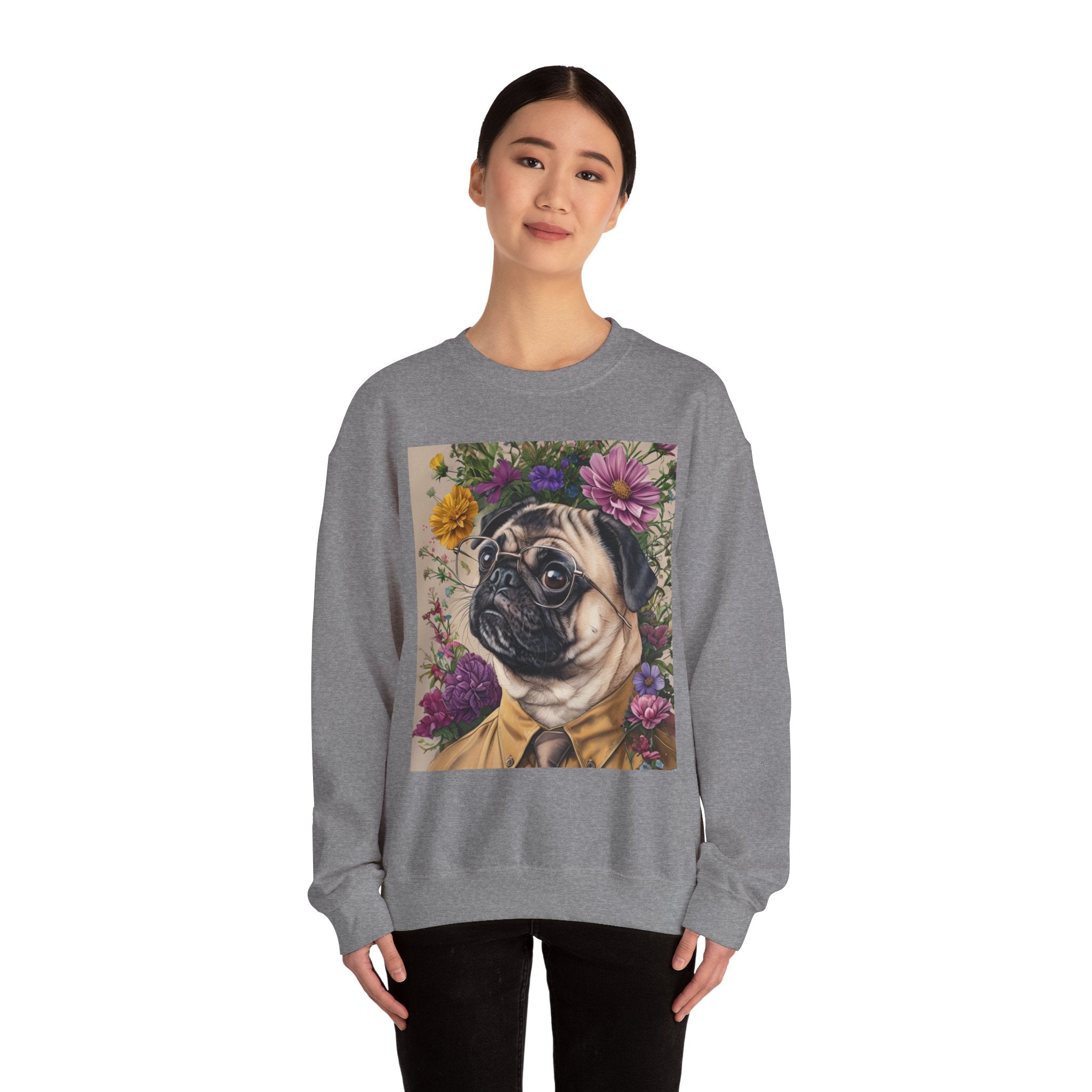 The Office Dwight Pug Crewneck Sweatshirt