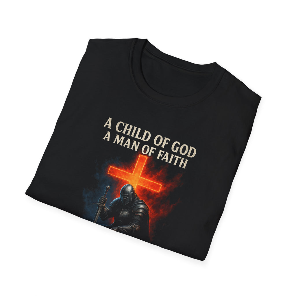 Inspirational Faith T-Shirt - A Child of God, Need Prayers Design