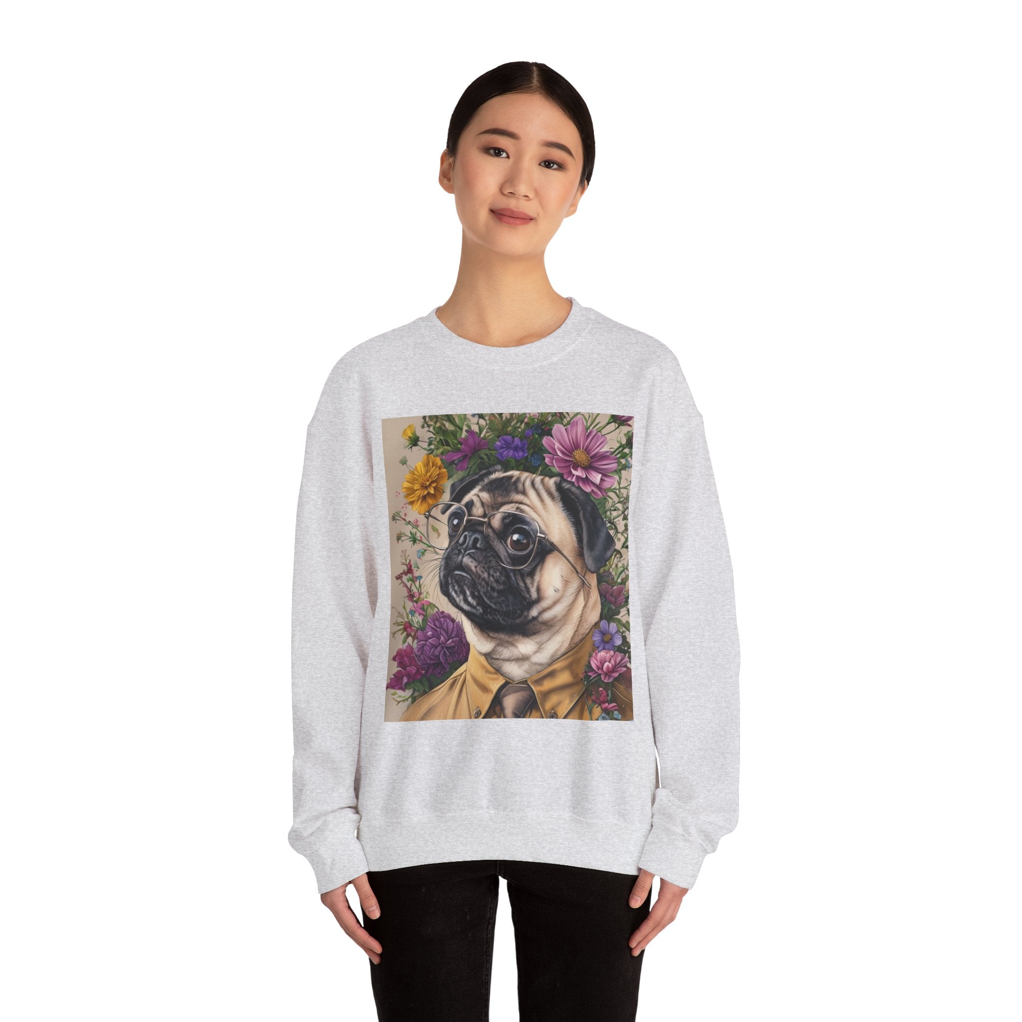 The Office Dwight Pug Crewneck Sweatshirt
