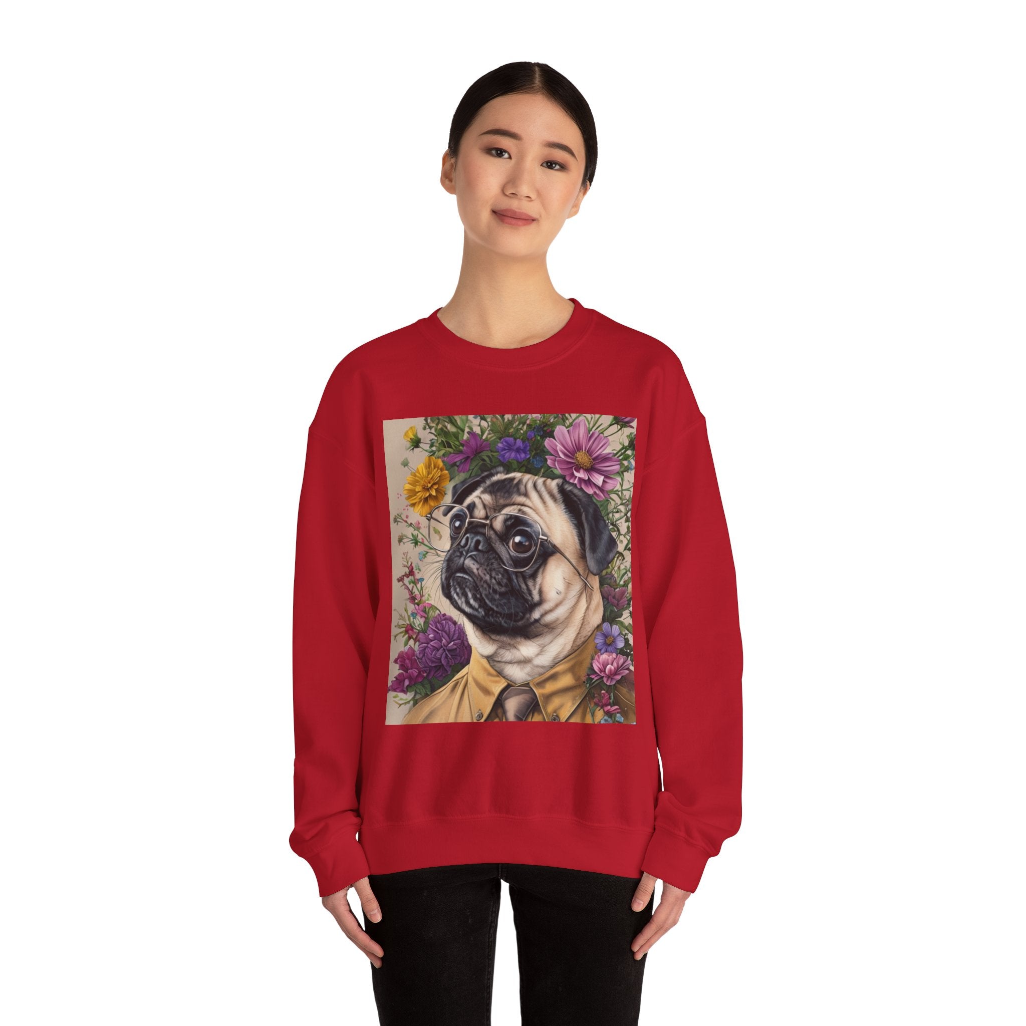 The Office Dwight Pug Crewneck Sweatshirt