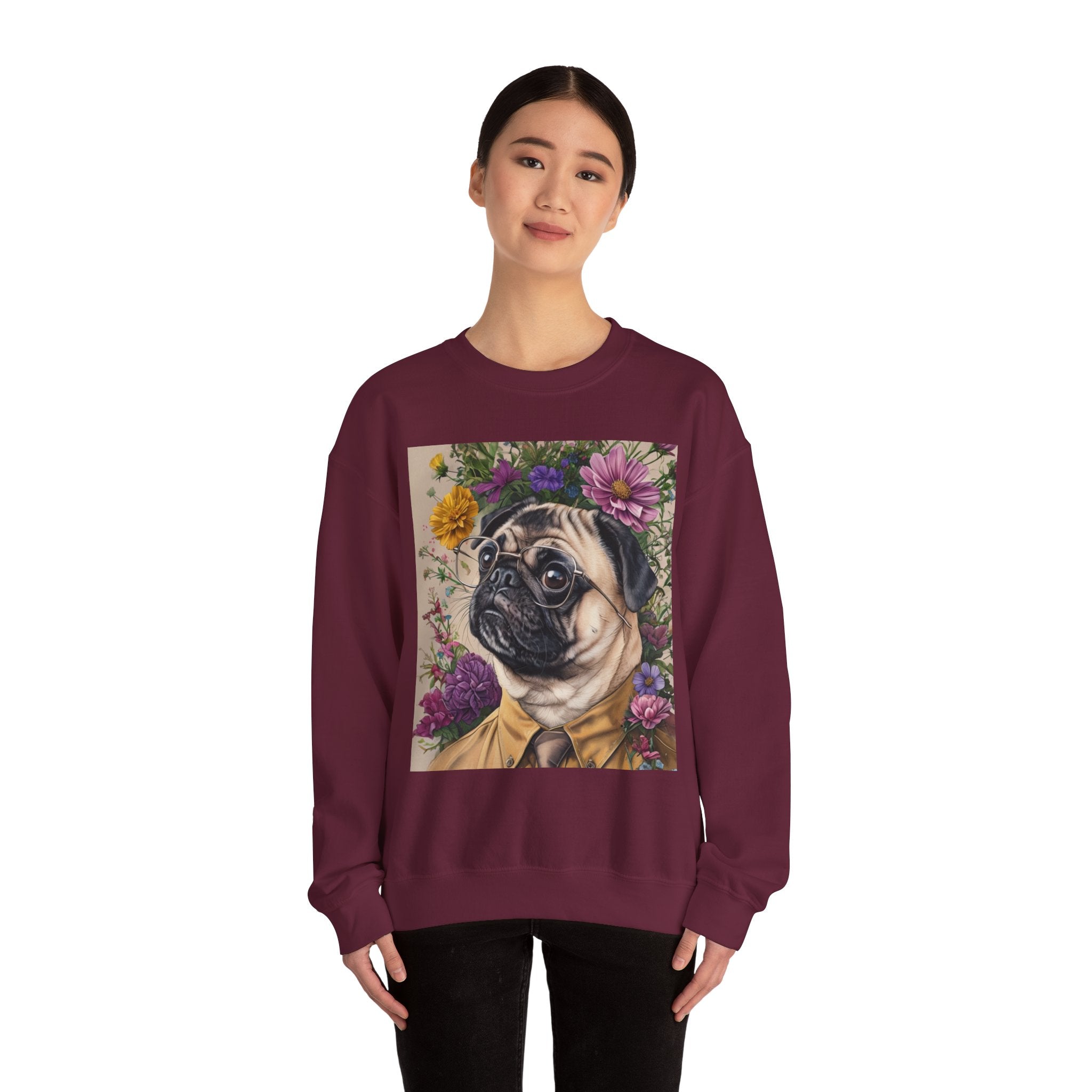 The Office Dwight Pug Crewneck Sweatshirt